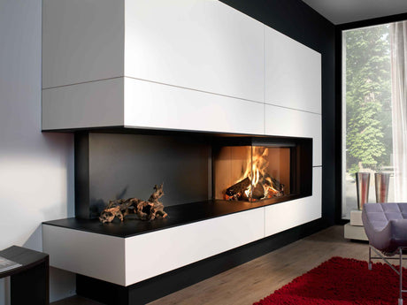 Wood Burning Stoves / Kalfire / Corner Model Wood