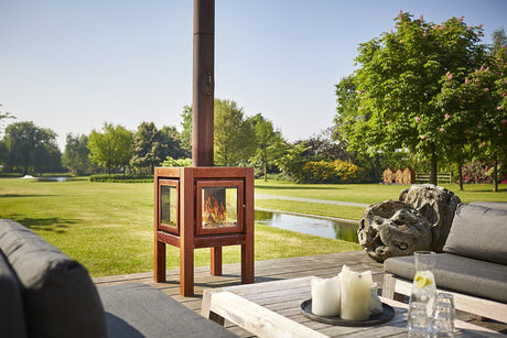 SHOP -OUTDOORS / RB73 Outdoor Fires & Logstores