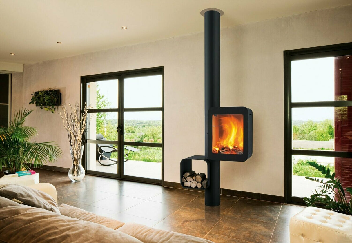 Grappus Wood/Gas Fire