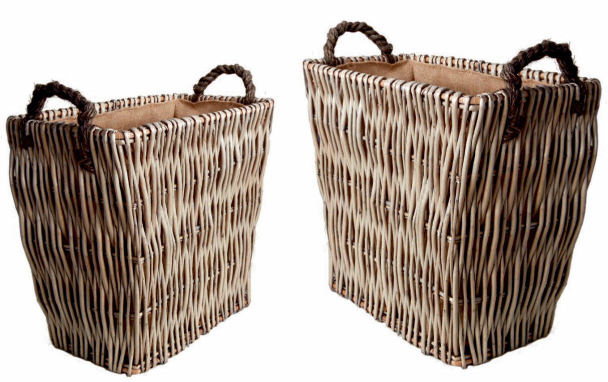 Mellowed Full Buff Willow Basket