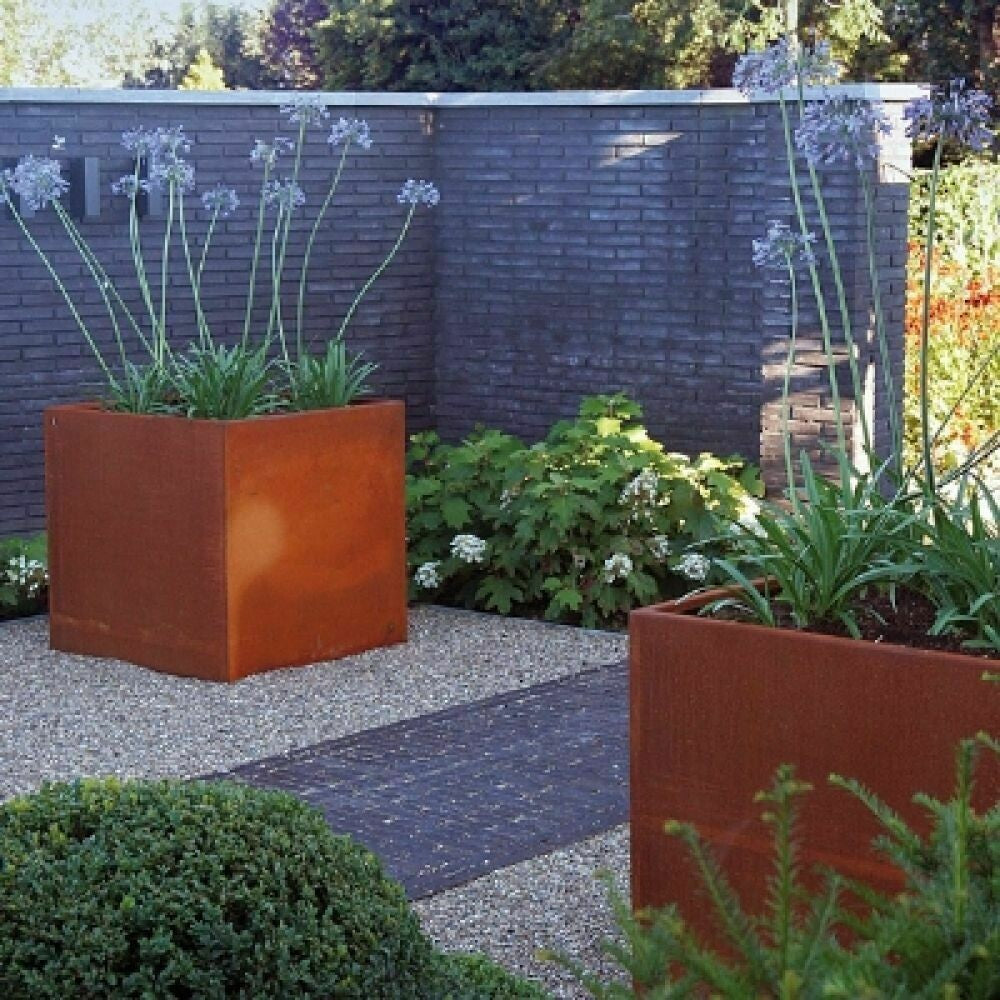 Andes Corten Steel Planter