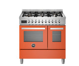 Bertazzoni Professional 90cm 6-Burner Electric Double Oven Cooker