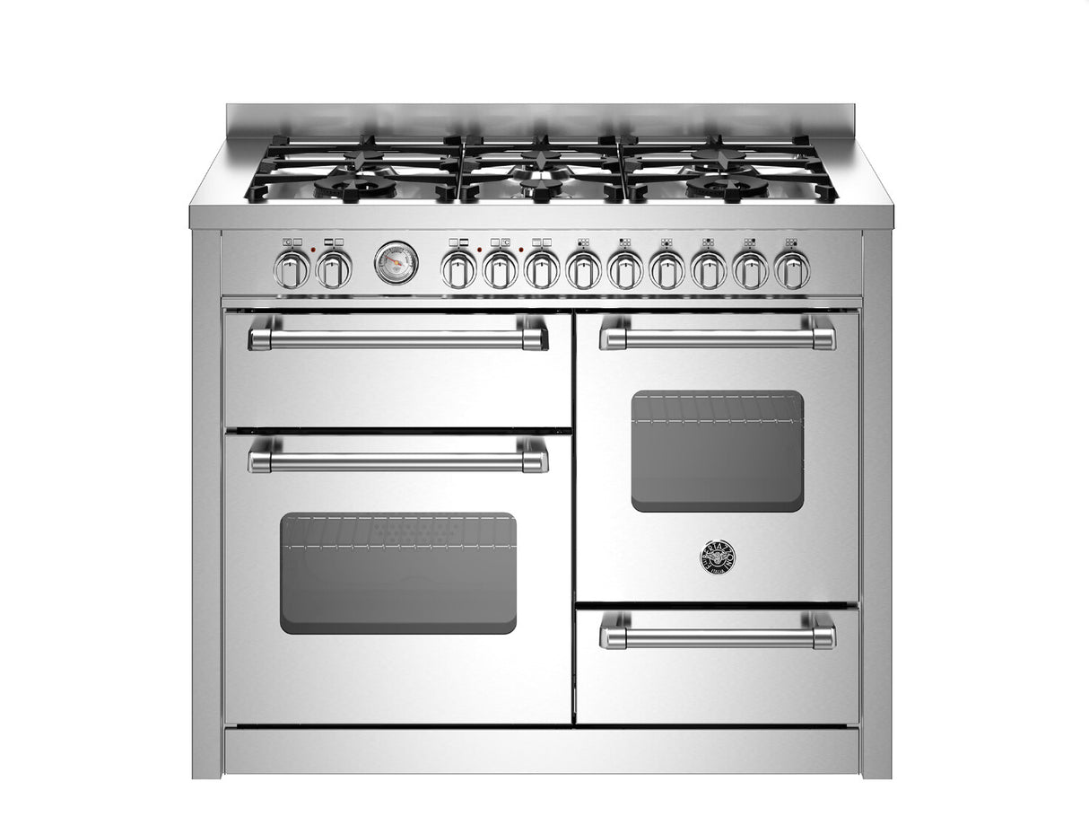 Bertazzoni Master 110 cm 6-Burner Electric Triple Oven