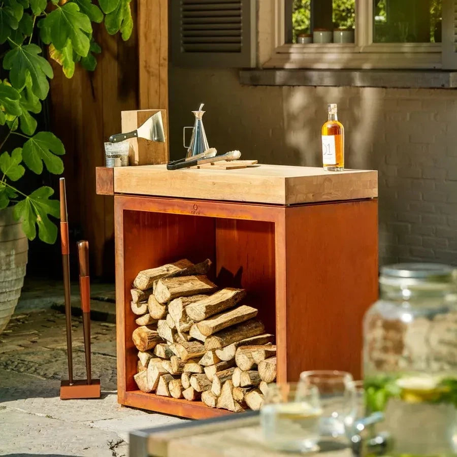 OFYR Butcher Block Storage