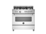 Bertazzoni Master 90cm 5-Burner Electric Oven