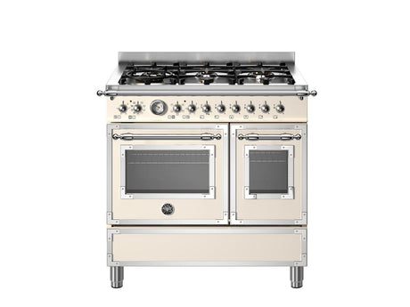 Bertazzoni Heritage 90cm 6-Burner Electric Double Oven