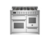 Bertazzoni Master 110 cm 6-Burner Electric Triple Oven