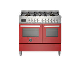 Bertazzoni Professional 100 cm 6-burner Electric Double Oven