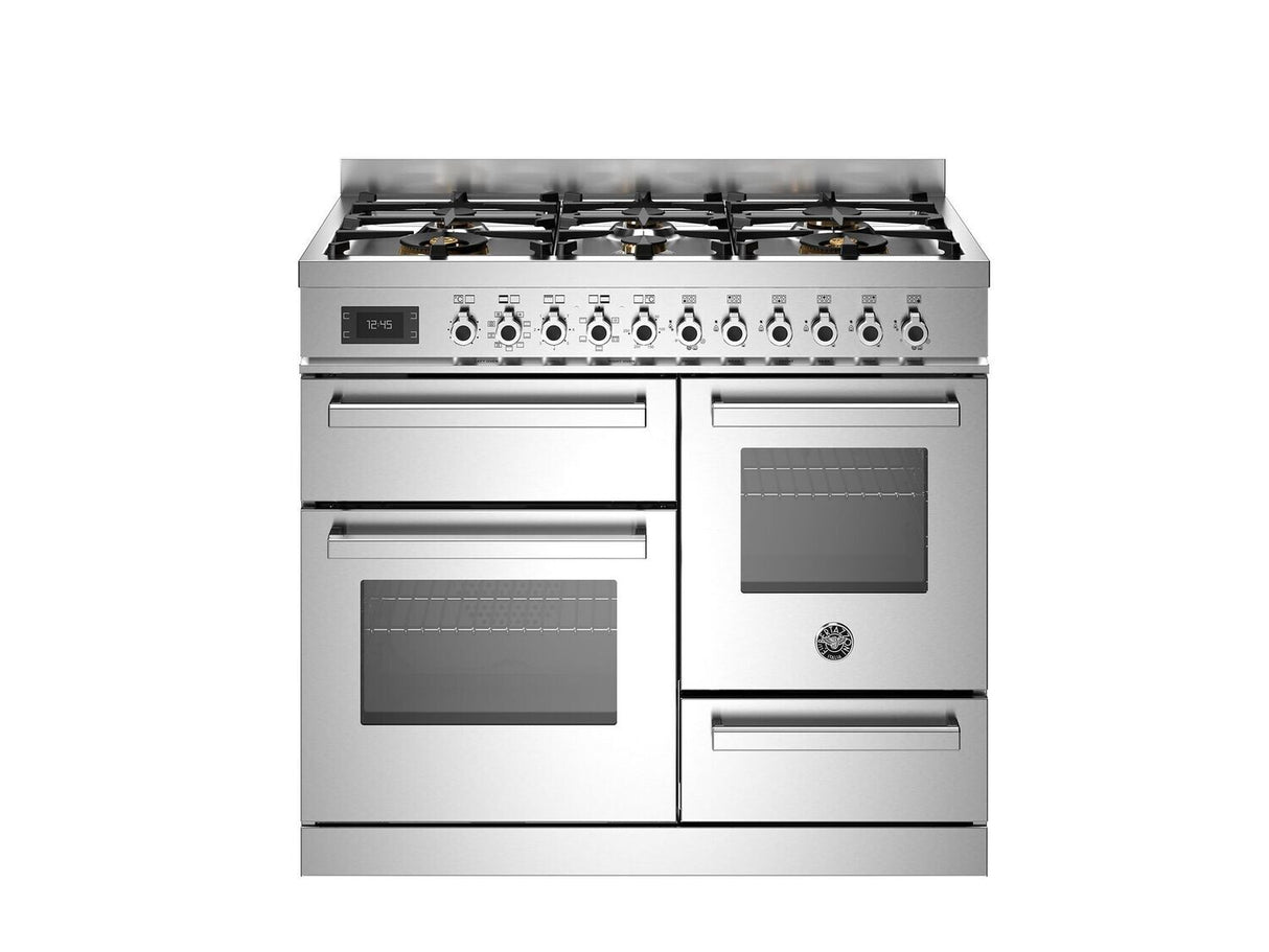 Bertazzoni Professional 100 cm 6 Burner Electric Triple Oven