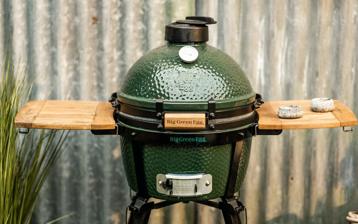 Big Green Egg Foldable Stand + Shelves for Mini Max