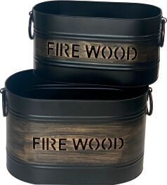 Fireside Bucket and Log Carrier