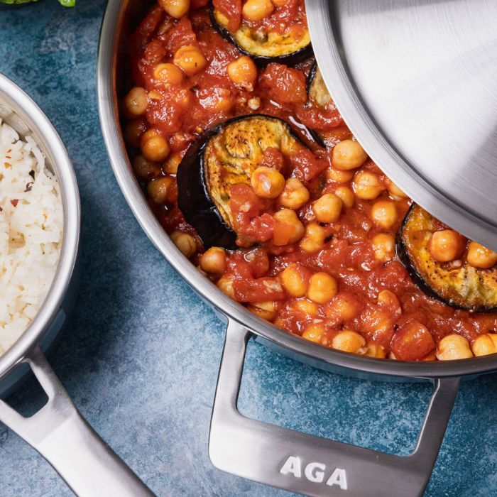 Aga Five Ply Stainless Steel 24cm Serving Pan