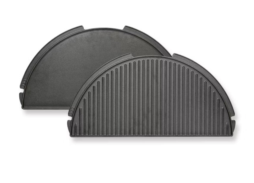 Big Green Egg Half Moon Cast Iron Plancha Griddle