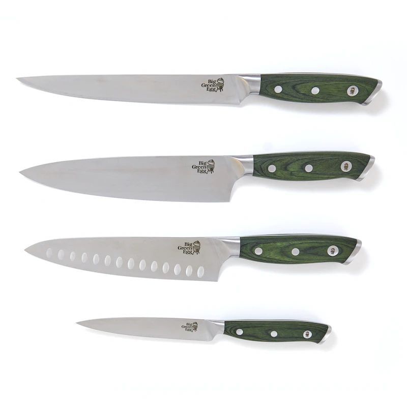 Big Green Egg 4 Piece Kitchen Knifes Set